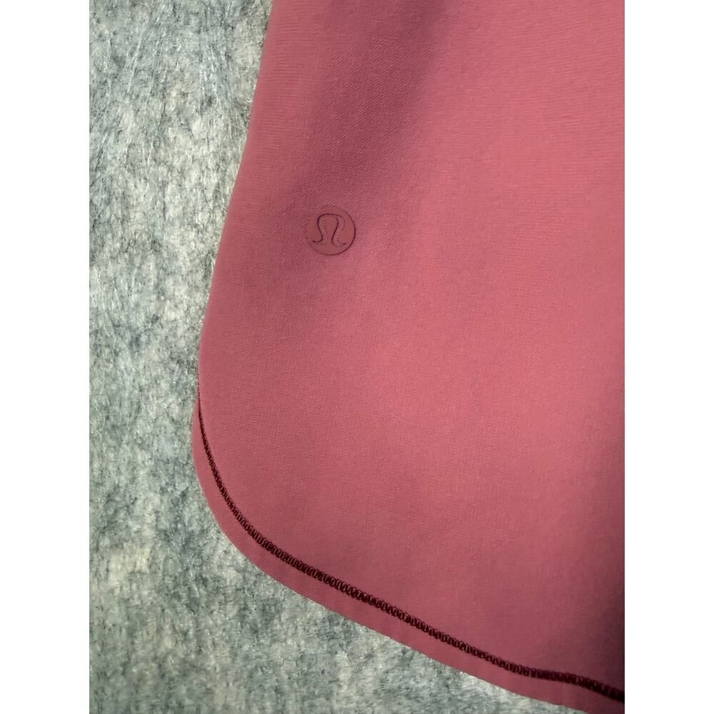 Lululemon Womens On The Fly Woven Pink Size 6 Skirt Travel No Liner Pockets - Picture 4 of 7